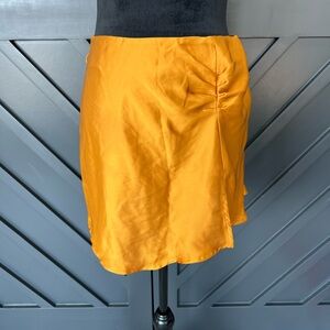 Free People Satin Skirt